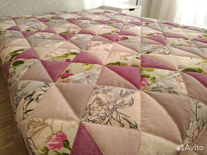 Лоскутное одеяло двухстороннее
