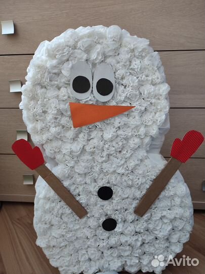 Снеговик 66см