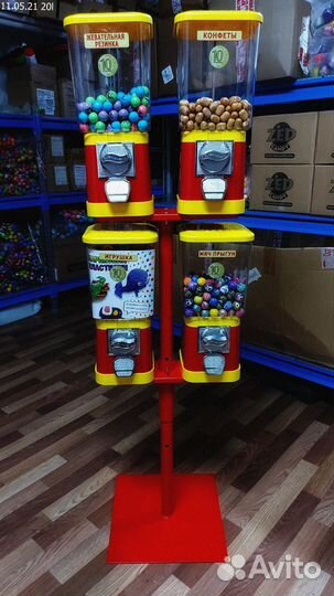 Автомат жвачка / Торговые автоматы механические