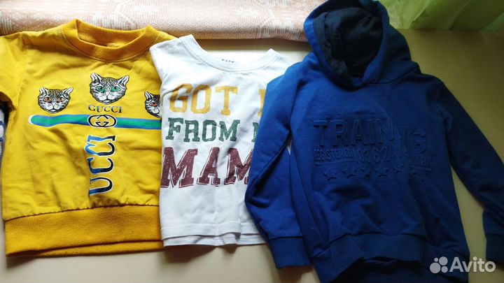 Пакет вещей на мальчика