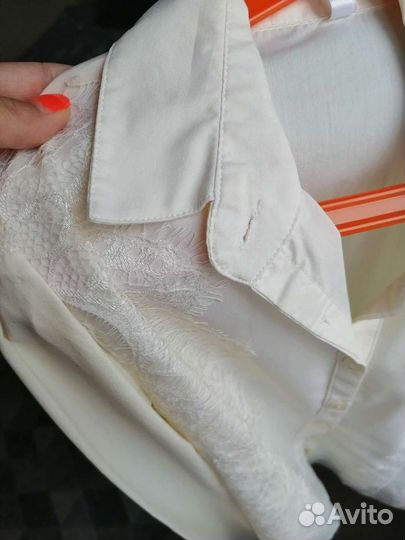 Блузка для девочки школьная