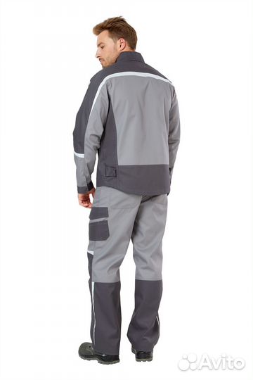 Костюм рабочий мужской летний Финикс, серый