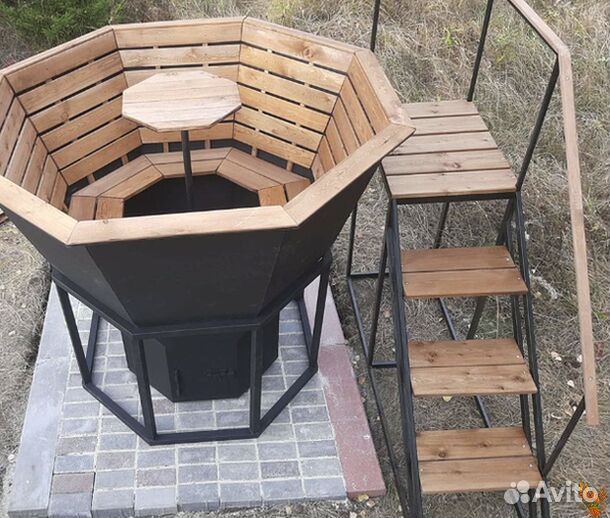 Банный чан/Купель.Уличная баня