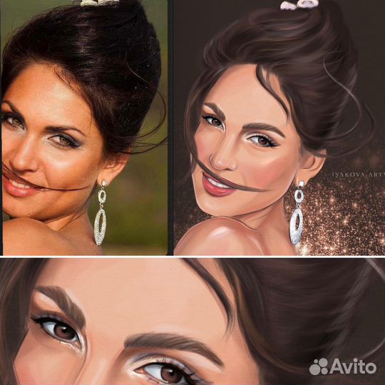 Портрет по фото, иллюстрация на заказ