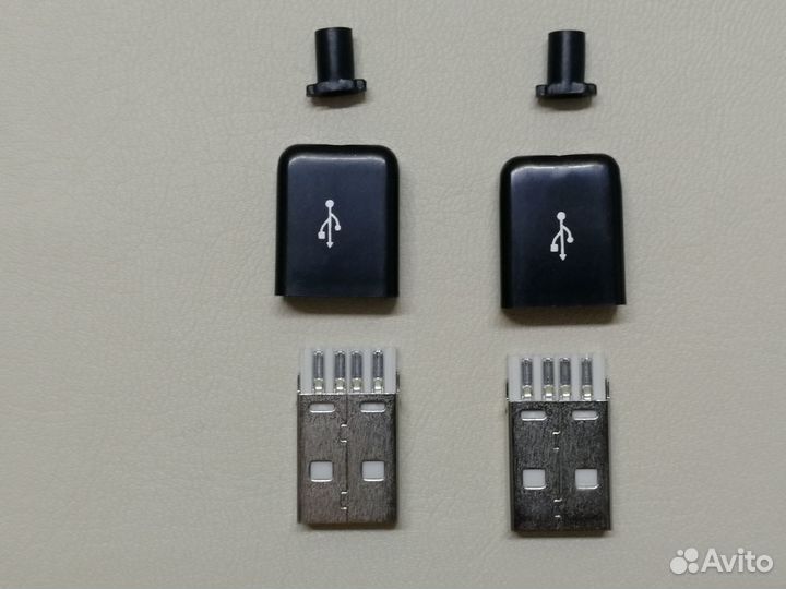 Разъемы USB A, type С и micro usb для пайки