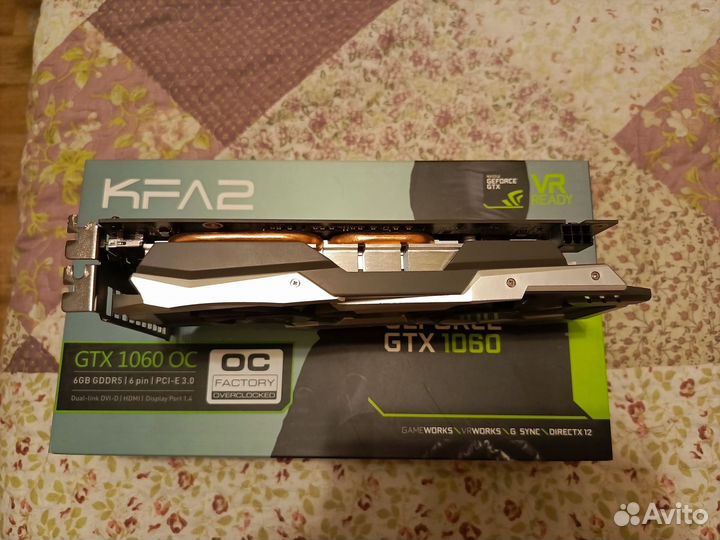 Видеокарта gtx 1060 6gb kfa2