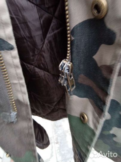 Куртка М-65 в расцветке вудланд б/у 54-56/182-188