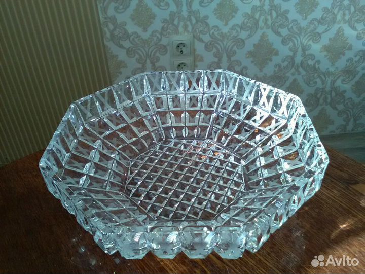 Ваза хрустальная, СССР