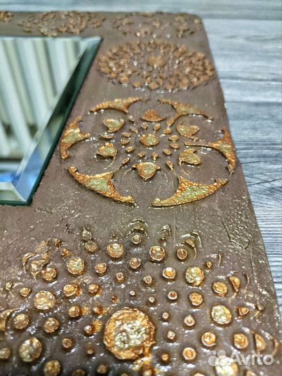 Декоративное зеркало новое, ручной работы