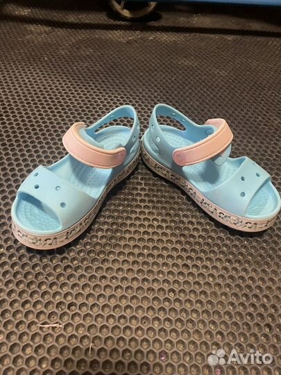Резиновые сандали кроксы 26