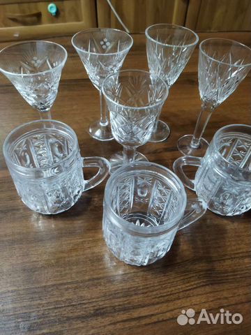 Хрустальные рюмки СССР