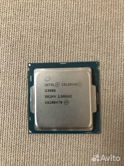 Процессор g3900