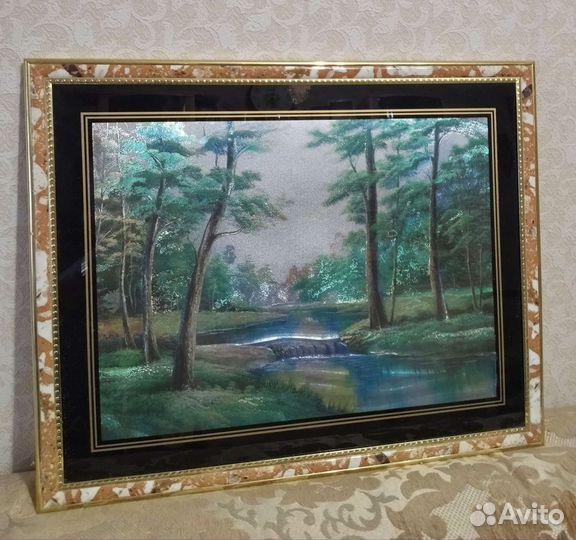 Картина шелкография