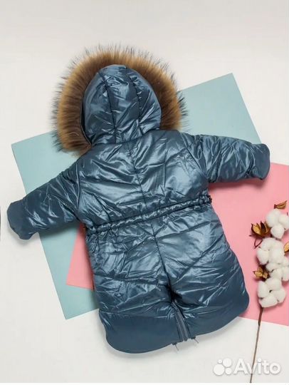 Зимний комбинезон-трансформер 2в1