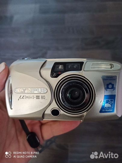 Плёночный фотоаппарат Olympus mju III 80