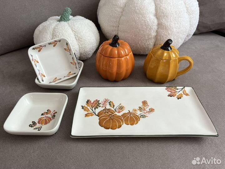 Новый сервиз посуда осенняя lc waikiki