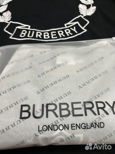 Футболка Burberry (идеальная вышивка)