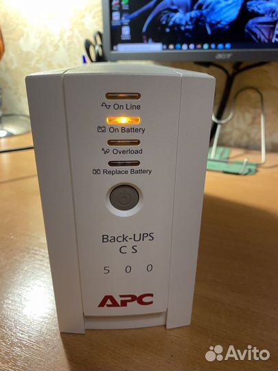 Ибп APC Back-UPS CS bk500ei 500вa