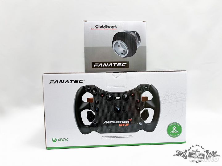 Fanatec Mclaren GT3 V2 с металлическим QR, Новый