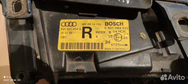 Фара Audi A 4 B 5
