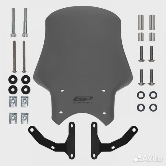 Ветровое стекло 49см Honda CB300R 2018-2024