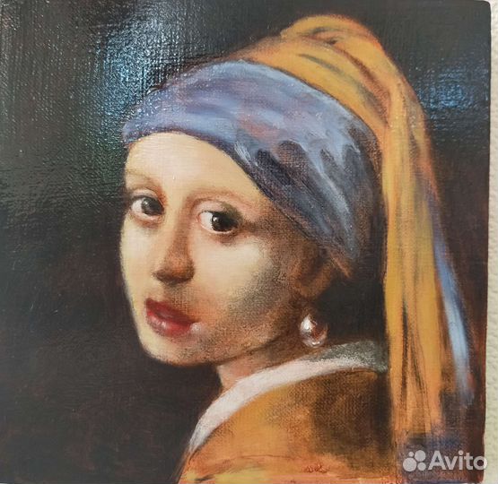 Картина маслом. Свободная копия, подарок