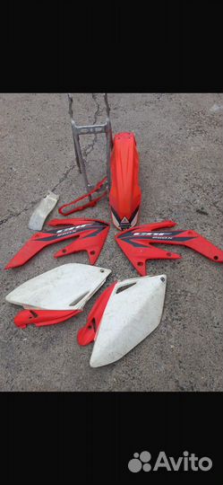 Пластик Honda crf