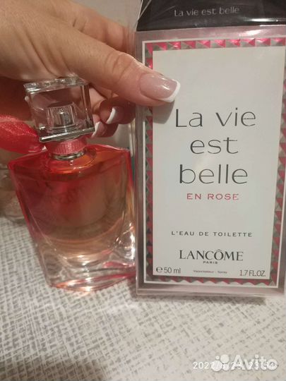Духи женские lancome la vie est belle en rose
