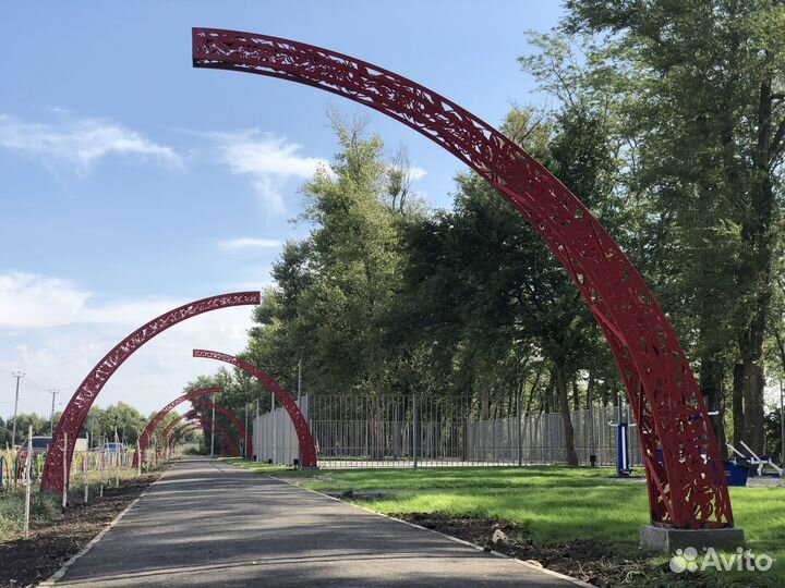Арка металлическая