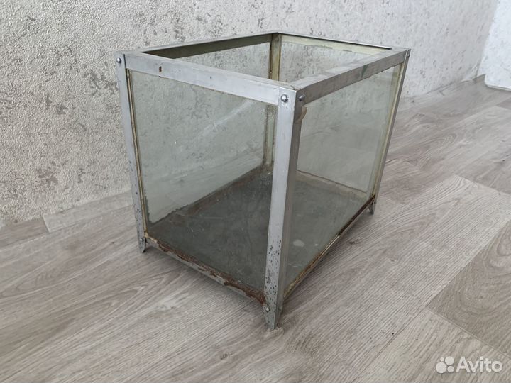 Мини аквариум СССР Террариум горизонтальный бу