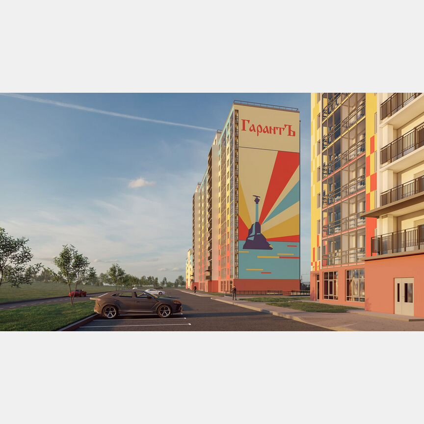 Квартира-студия, 31,5 м², 6/15 эт.