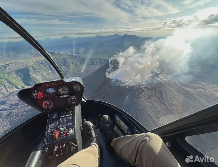 Вертолетные экскурсии на Камчатке для троих