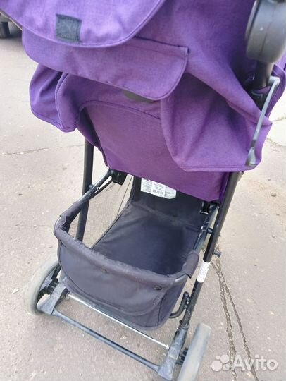Прогулочная коляска для девочки фиолетовая