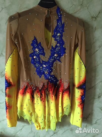 Купальник для художественной гимнастики рост 152-1