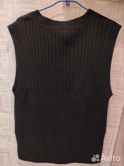Жилет вязаный hm