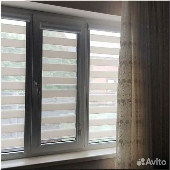 Рулонные Шторы Зебра на заказ