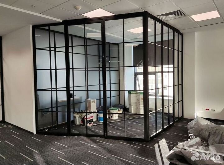Офисные перегородки лофт