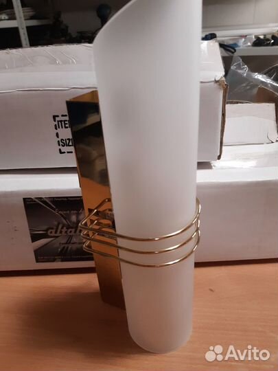 Настенный светильник бра бронза