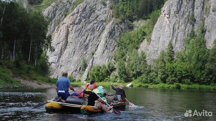 Семейный сплав по р. Белая, Урал. Выезд из Казани