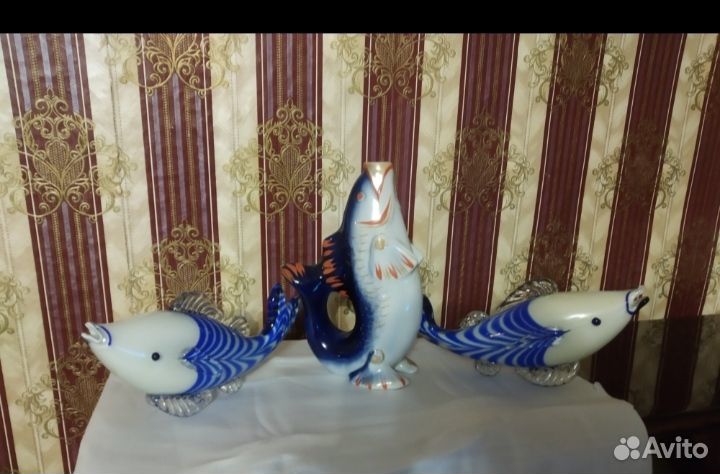 Продам статуэтки рыбок СССР