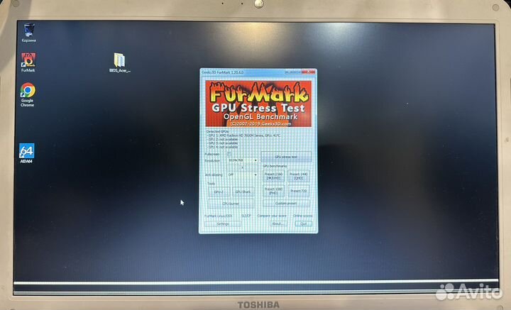 Матрица 17.3 40pin толстая lvds дефект