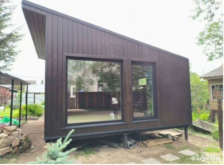 Каркасный всесезонный дом с доставкой 110 м кв, арт. дп-2596