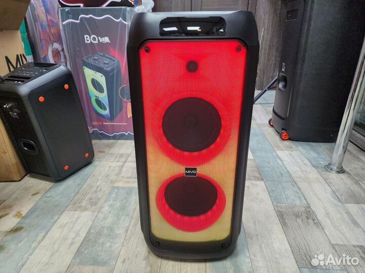 Колонки mivo MD 803 fire BOX 80Ватт 2 микрофона