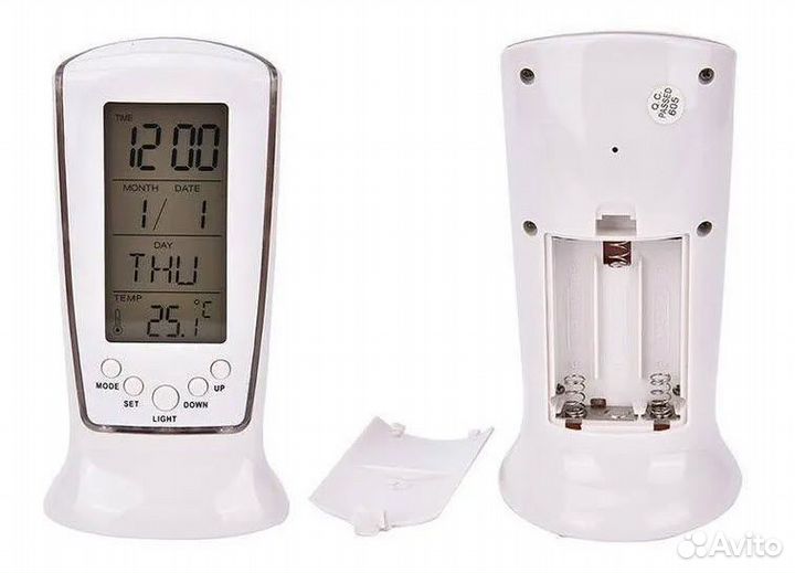 Clock DS-510 часы, будильник, термометр, календарь