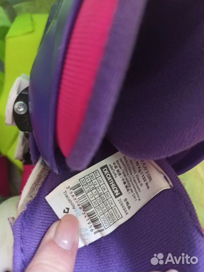 Детские ролики с защитой