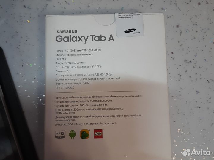 Планшет samsung galaxy tab A (T385)