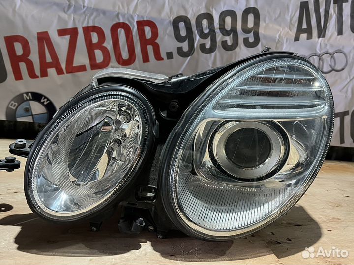 Фары на Mercedes w 211 рестайлинг