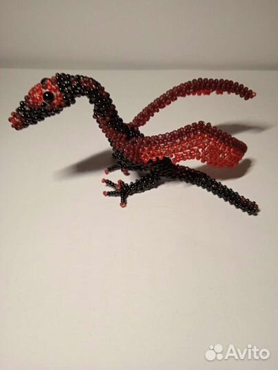 Дракон из бисера