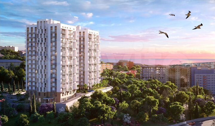 2-к. квартира, 65,5 м², 10/16 эт.