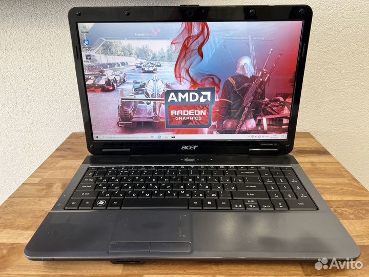 Красивый быстрый Acer 2 ядра 4Gb SSD 256Gb Radeon